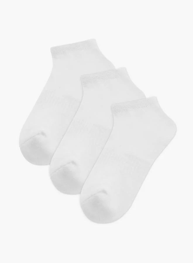 Splash FAV Set of 3 - Ribbed Ankle Length Socks