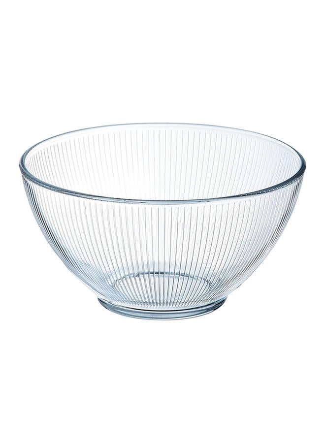 Luminarc Stripy Tempered Glass Dinner Bowl Transparent 500ml - Image 2