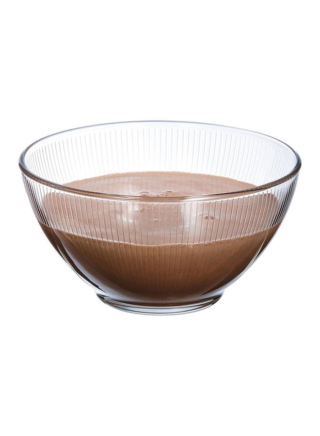 Luminarc Stripy Tempered Glass Dinner Bowl Transparent 500ml - Image 3