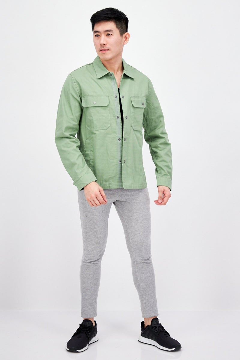 PUMA Men Sportswear Fit Outdoor Long Sleeve Jacket, Green - Image 3