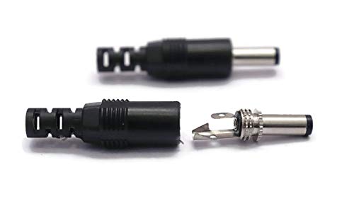 Electronicspices Electronic Spices DC Jack Connector Male Plug & Female Socket Panel Mount PAIR OF 5 - Image 4