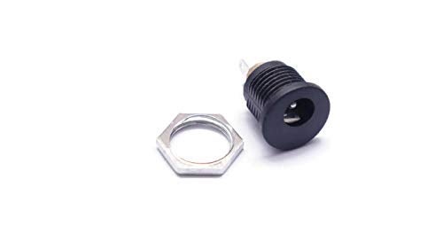 Electronicspices Electronic Spices DC Jack Connector Male Plug & Female Socket Panel Mount PAIR OF 5 - Image 2