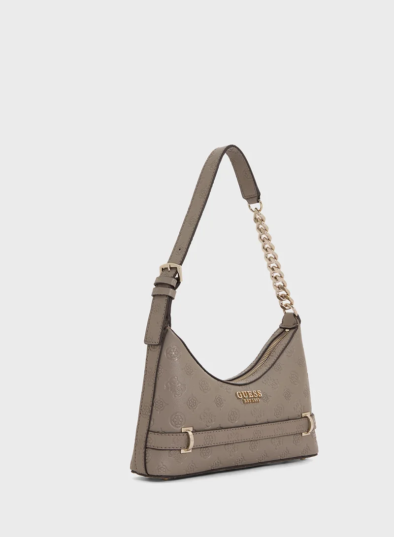 GUESS Zarela Top Zip Shoulder Bag