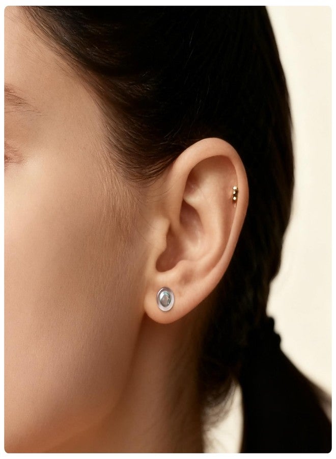 Cisyozi 6G Acrylic Ear Gauges Plugs Tunnels Earrings for Ear Stretching Kit Single Flare Plastic Clear Plugs Gauges Tunnels 6 Gauge Stretcher Stretch Gage Gauging Kit Women Men 4mm 3/16 inch - Image 4