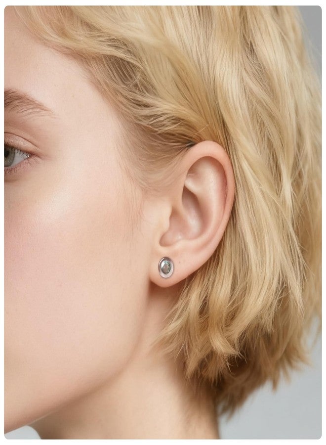 Cisyozi 6G Acrylic Ear Gauges Plugs Tunnels Earrings for Ear Stretching Kit Single Flare Plastic Clear Plugs Gauges Tunnels 6 Gauge Stretcher Stretch Gage Gauging Kit Women Men 4mm 3/16 inch - Image 3