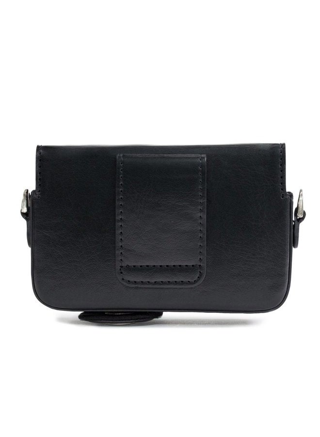MegaGear Leather Camera Case with Strap Compatible with Canon PowerShot SX740 HS, SX730 HS, Black - Image 3