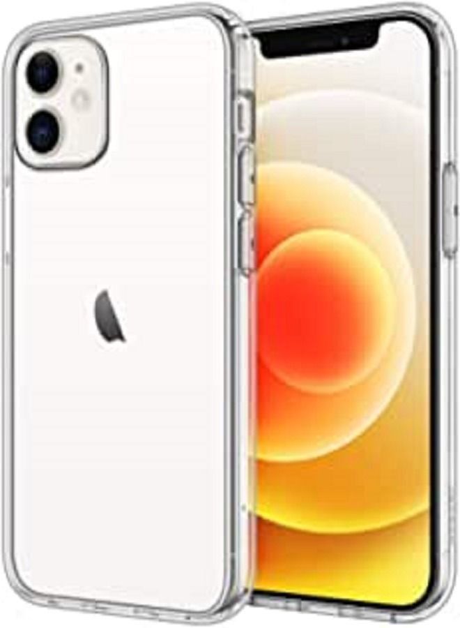 Apple iPhone 12 Tpu Silicone Soft Thin Back Case Cover Clear  - Image 1