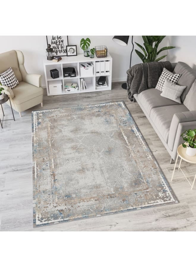 هندي منداله سجادة مطبوعة من القطن الشنيل – تصميمات كلاسيكية، حديثة، وفينتاج – قاعدة قماشية ناعمة، متوفرة بأحجام - Image 1