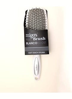 TITANIA Square Hair Brush Blanco Boost - White