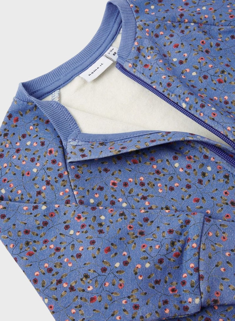 NAME IT Kids Printed Zip-Up Cardigan - Image 3