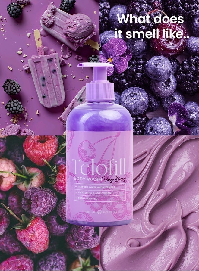 تيلوفيل Very Berry Body Wash - Image 5