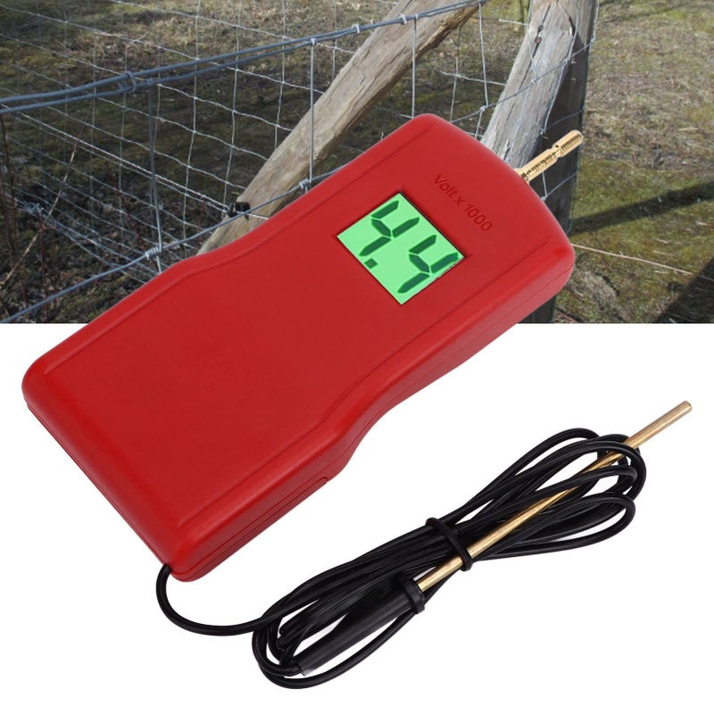 Electric Fence Tester With LCD Screen Portable ABS Copper Material For Farm Livestock - Image 3