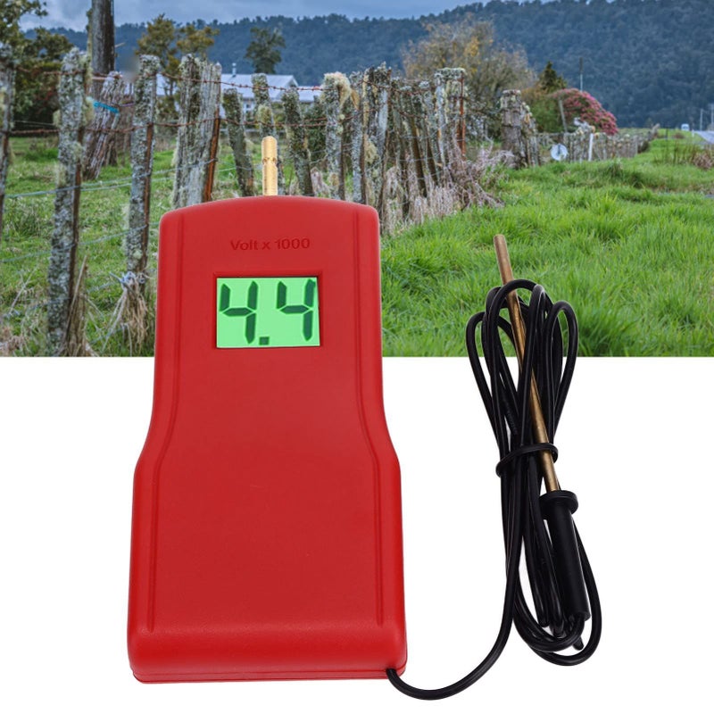 Electric Fence Tester With LCD Screen Portable ABS Copper Material For Farm Livestock - Image 4