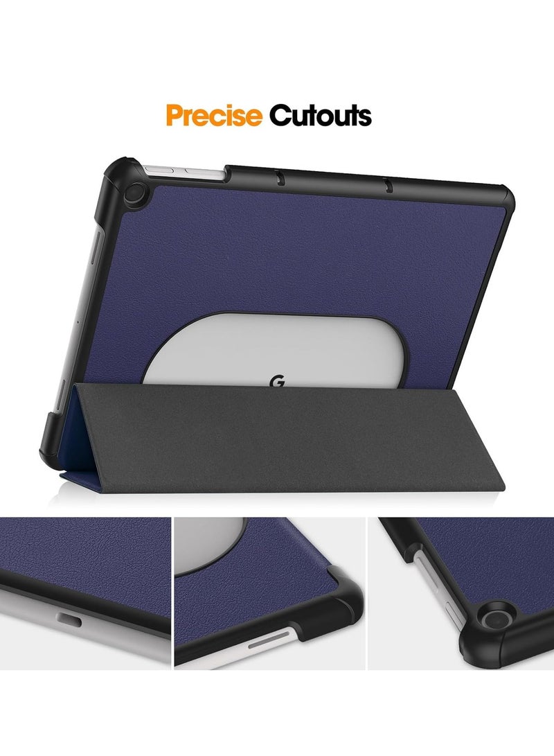 Tablet Case Compatible with Google Pixel Tablet 11 inch Released 2023, Folio Slim Cover Lightweight Hard Shell Protective Case with Multi-Angle Stand