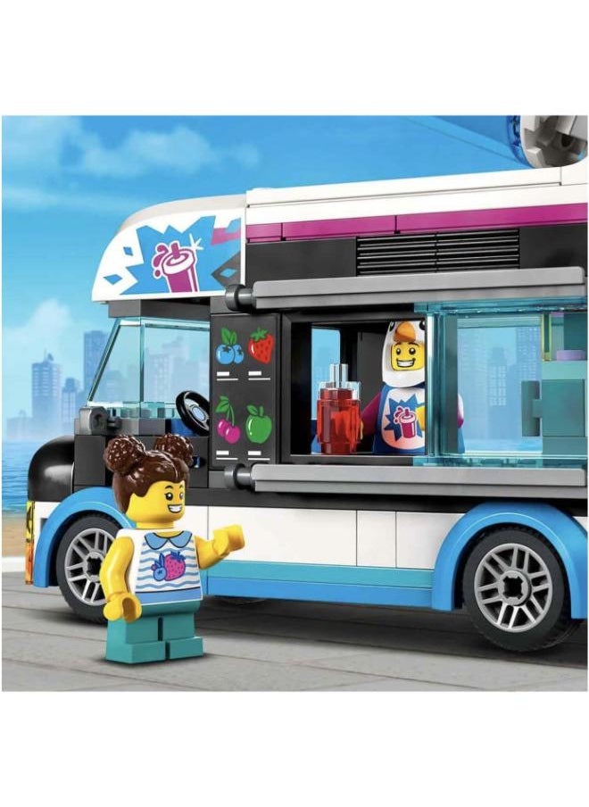 LEGO - 60384 Penguin Slushy Van  Building Set - Image 1