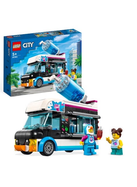 60384 Penguin Slushy Van  Building Set
