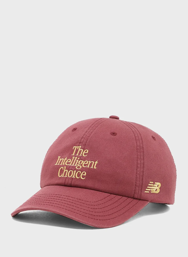 New Balance 6 Panel The Intelligent Choice Hat
