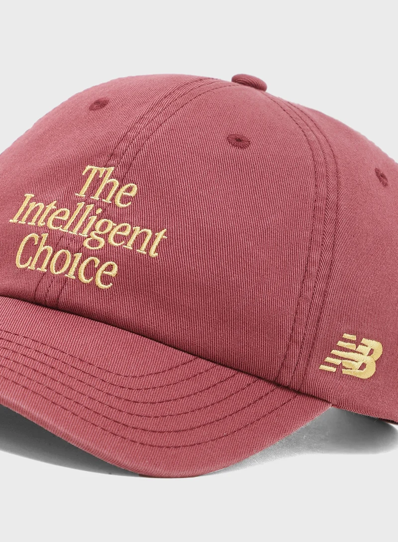 New Balance 6 Panel The Intelligent Choice Hat