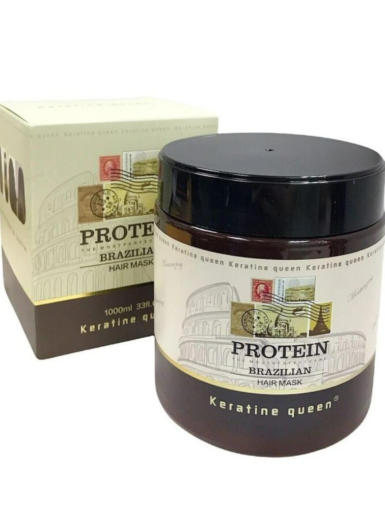 Keratine queen PROTEIN BRAZILIAN HAIR MASK 1000 ML