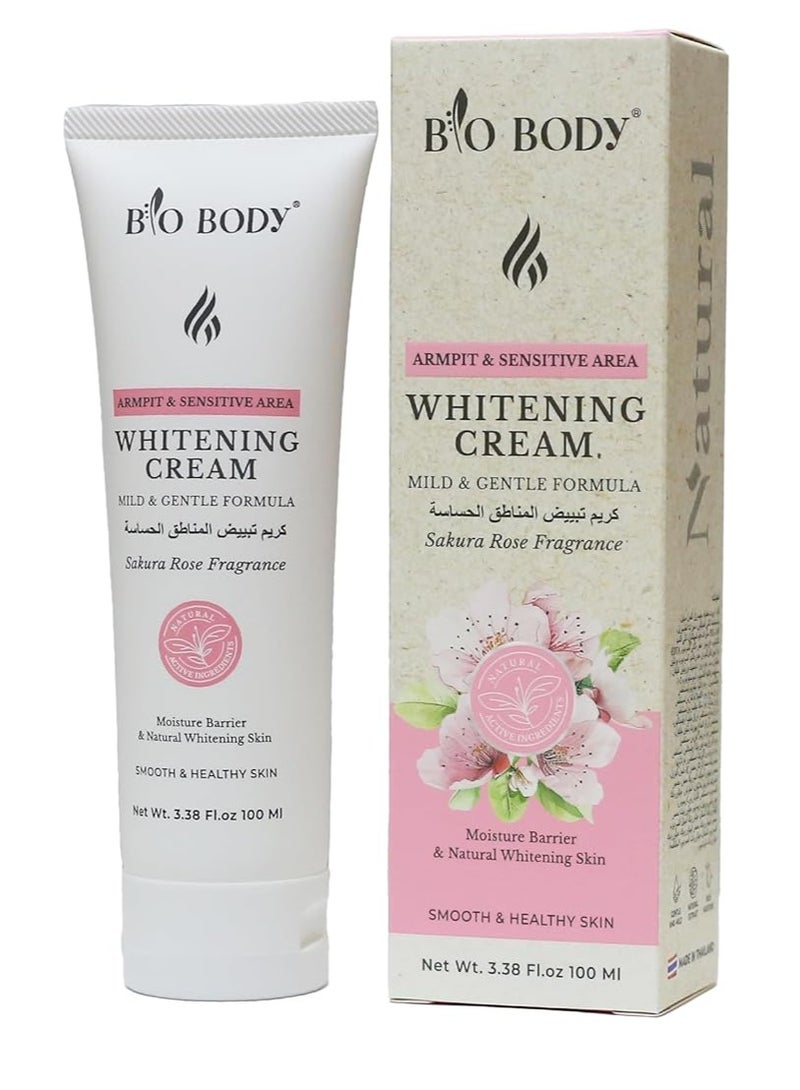 bio-body Senstive area whitening cream 100ml - Image 1