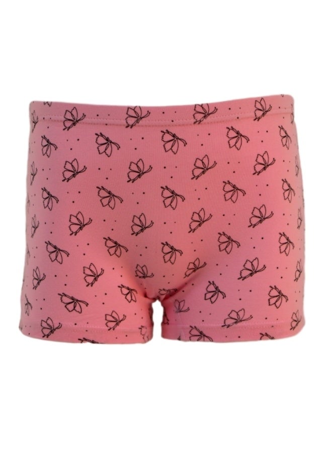 JOANNA 870154 Girl's Multiple Design Boyshort 3-Pack Underwear, Multicolor - Image 5