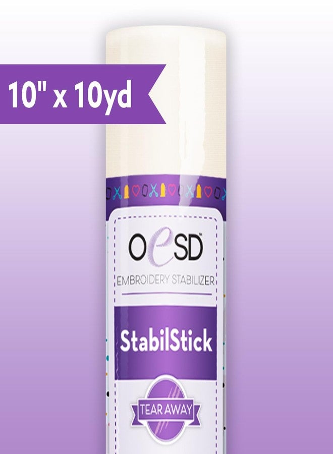 OESD StabilStick Tear Away Embroidery Stabilizer 10" x 10 yd Roll - Image 2