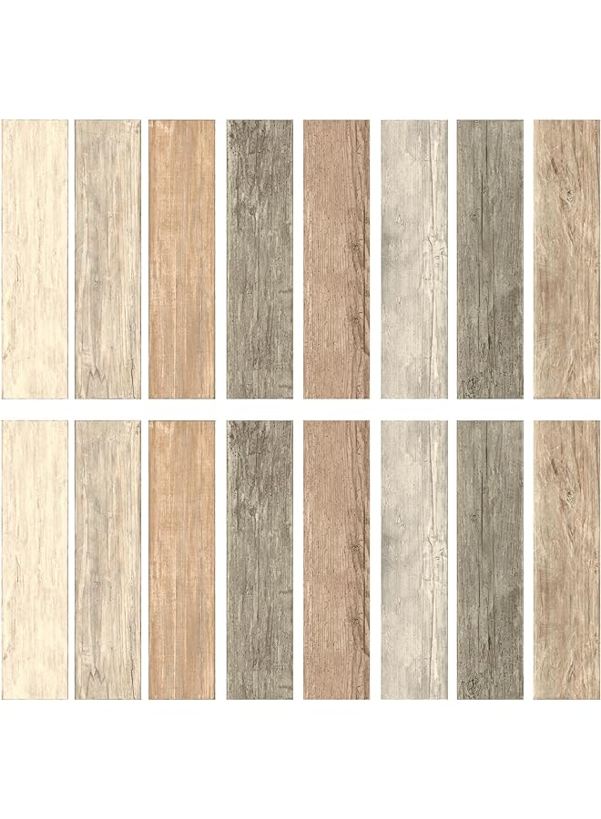 RoomMates Rmk3695Gm Distressed Barn Wood Plank Peel And Stick Giant Wall Decals - Image 1