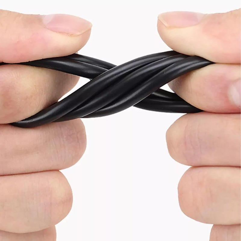 Insulated Stranded Tinned Copper Wire, 16-28AWG Shielded Single Core Tinned Copper Flex PVC Insul Electrical Cable 30-200FT(50ft,24AWG) - Image 5