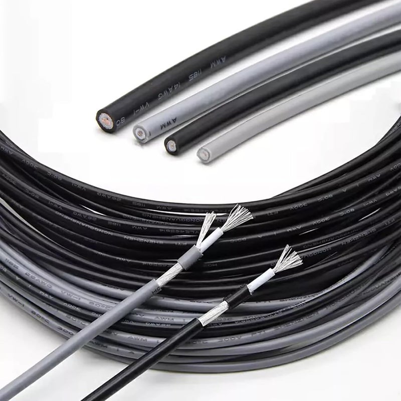 Insulated Stranded Tinned Copper Wire, 16-28AWG Shielded Single Core Tinned Copper Flex PVC Insul Electrical Cable 30-200FT(50ft,24AWG) - Image 4