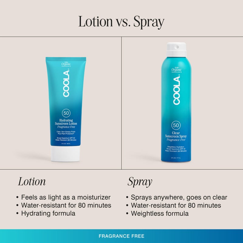 COOLA Organic Sunscreen SPF 50 Sunblock Body Lotion, Dermatologist Tested Skin Care for Daily Protection, Vegan and Gluten Free, Fragrance Free, 5 Fl Oz - Image 3