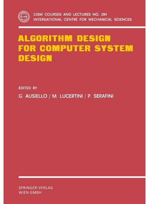Algorithm Design for Computer System Design