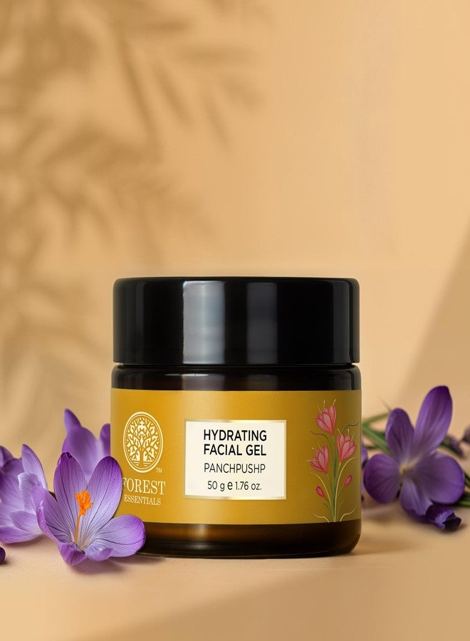 Forest Essentials Panchpushp Hydrating Facial Gel | Ayurvedic Skin Toner & Moisturiser | With 5 Pure Floral Distillates | Natural Panchpushp Gel for Glowing, Hydrated Skin - Image 2