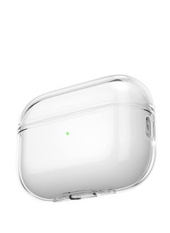 Generic AirPods Pro 2 Protective Case Durable Cover with Detachable Cord | Suitable for wired and wireless charging Transparent TPU cover + polyester belt (transparent  - Image 3