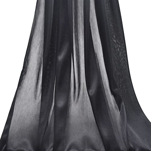 Ralcosuss Women’s Satin Silk Shawl and Wrap for Evening Party Dresses Bridal Bridesmaid Wedding Shawl Shoulder Cover Up - Image 3