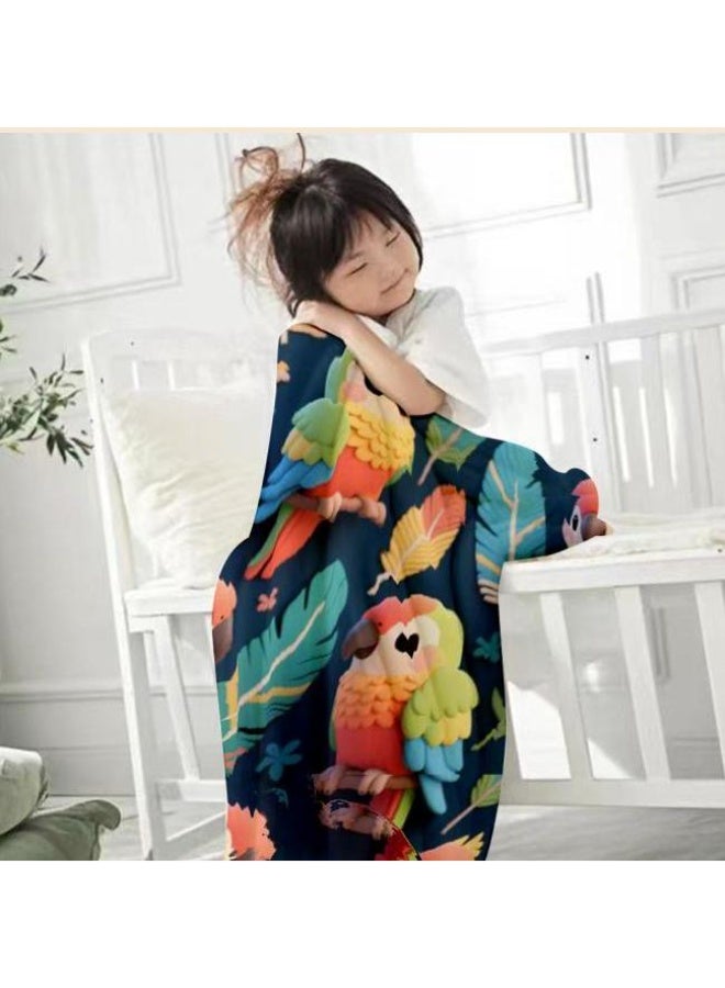 general Flannel thin blanket (warm and comfortable, suitable for sleep, gaming, dust removal and sandproof) 150cm*200cm - 978 - Image 4