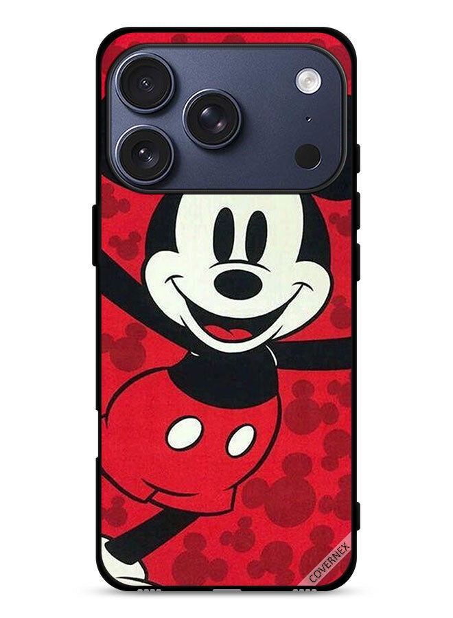 Covernex Apple iPhone 17 Pro Protective Case Cover Happy Mickey Mouse - Image 1