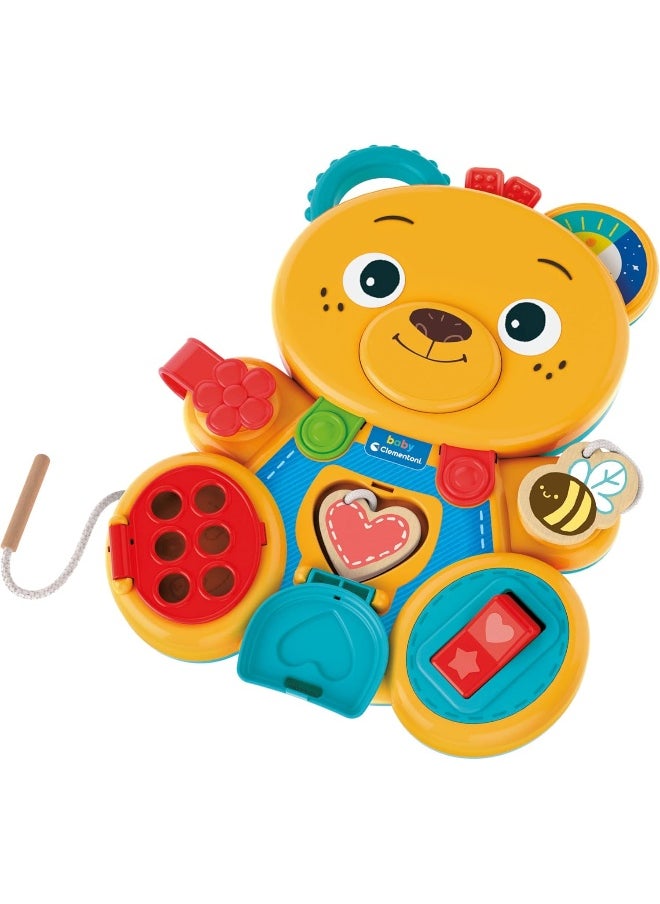 Clementoni Montessori Baby Bear Busy Panel