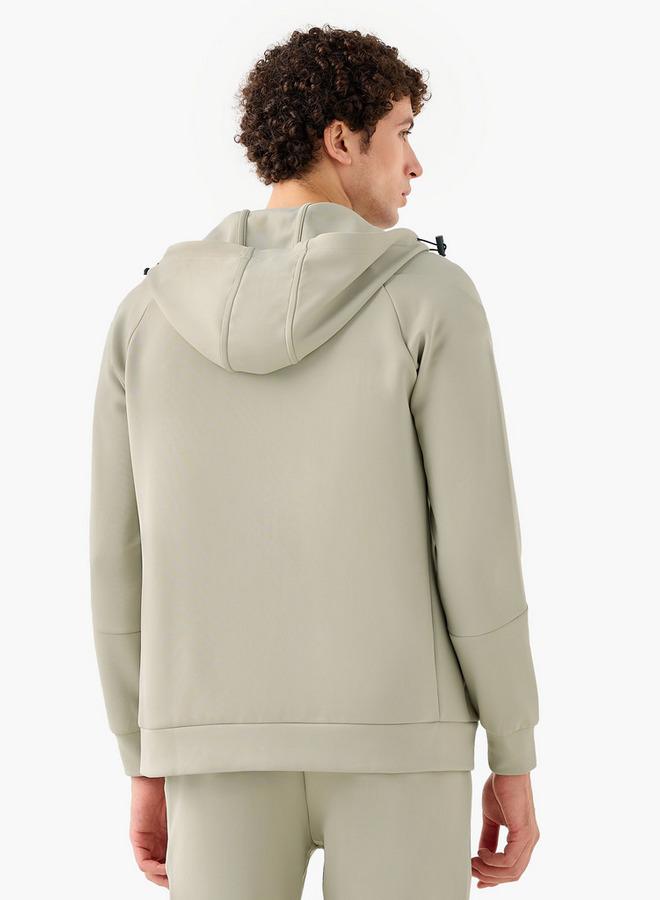 Active Men Zip Through Hoodie - Image 3