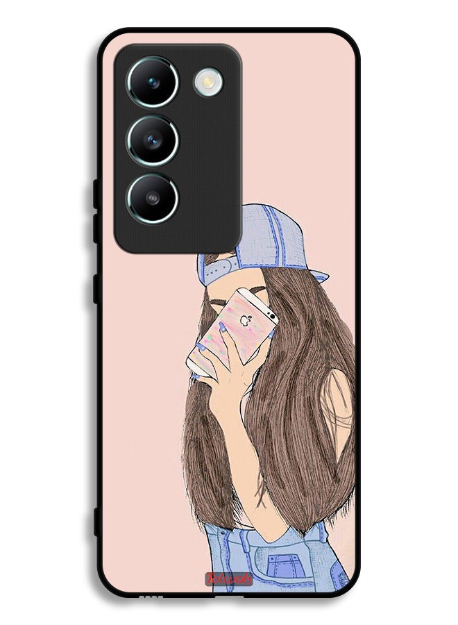 Tolwak Vivo Y100 4G Protective Case Cover Making Selfies - Image 1