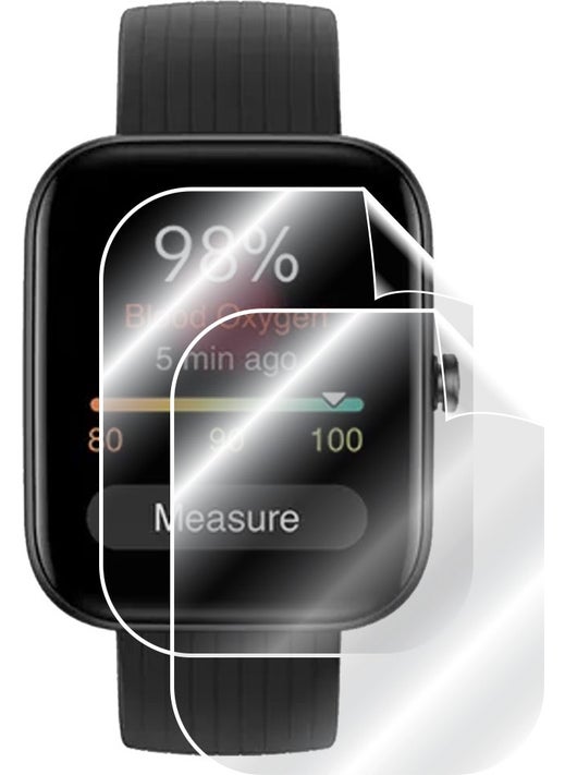 Screen Protector Compatible with Amazfit Bip 3 - Bip3 Pro (2 Pieces)