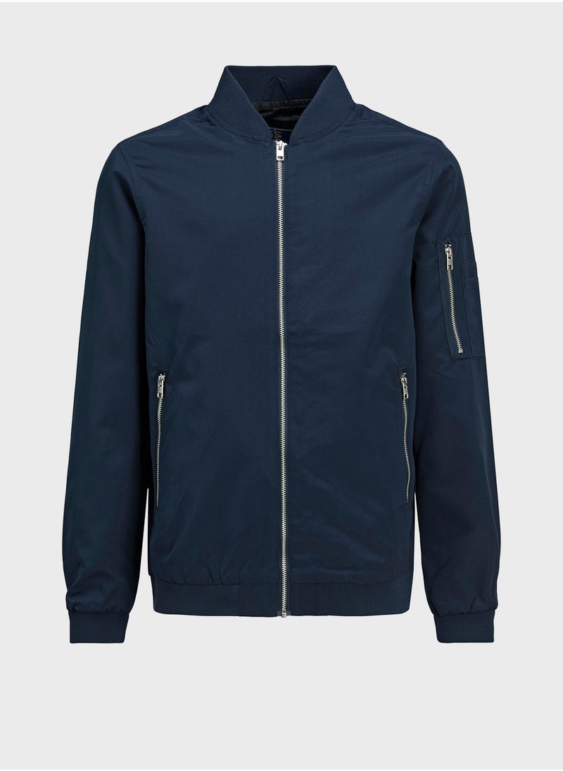 Jack & Jones Junior - Youth Zip Through Jacket - Image 1