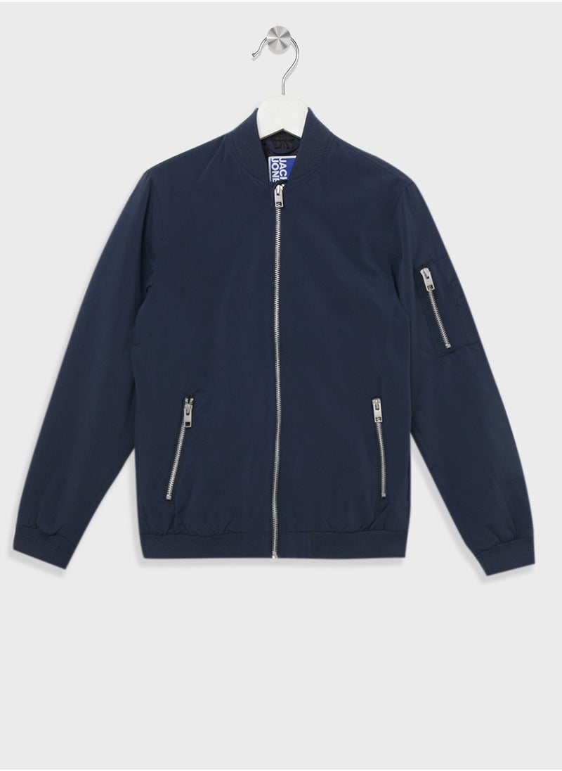 Jack & Jones Junior - Youth Zip Through Jacket - Image 1