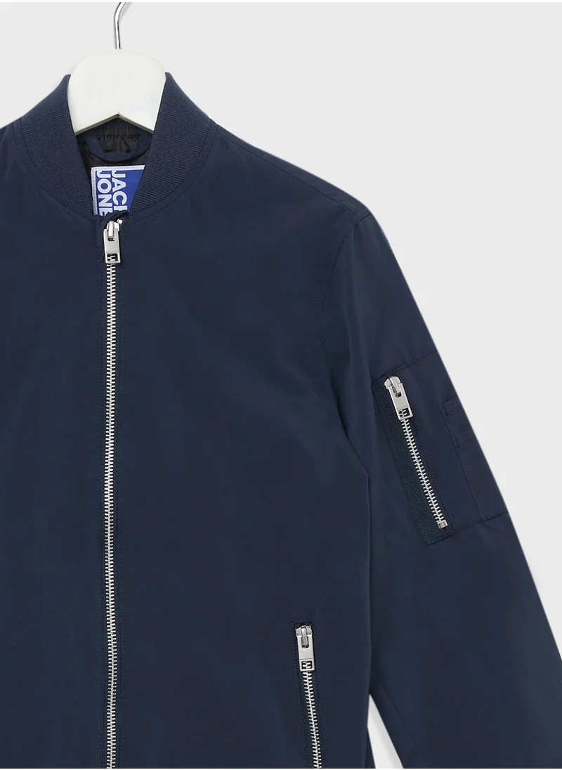 جاك وجونز جونيور Youth Zip Through Jacket