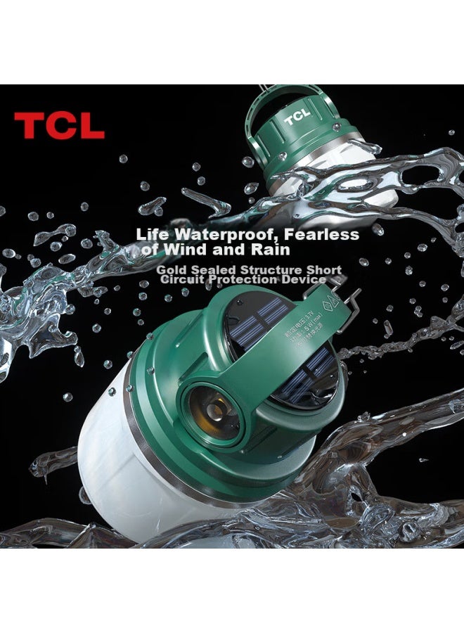 TCL Tcl Camping Light, Solar Rechargeable Lamp, Outdoor Tent Site Light, Emergency Power Outage Home Lighting Bulb, Tcy05b  - Image 4