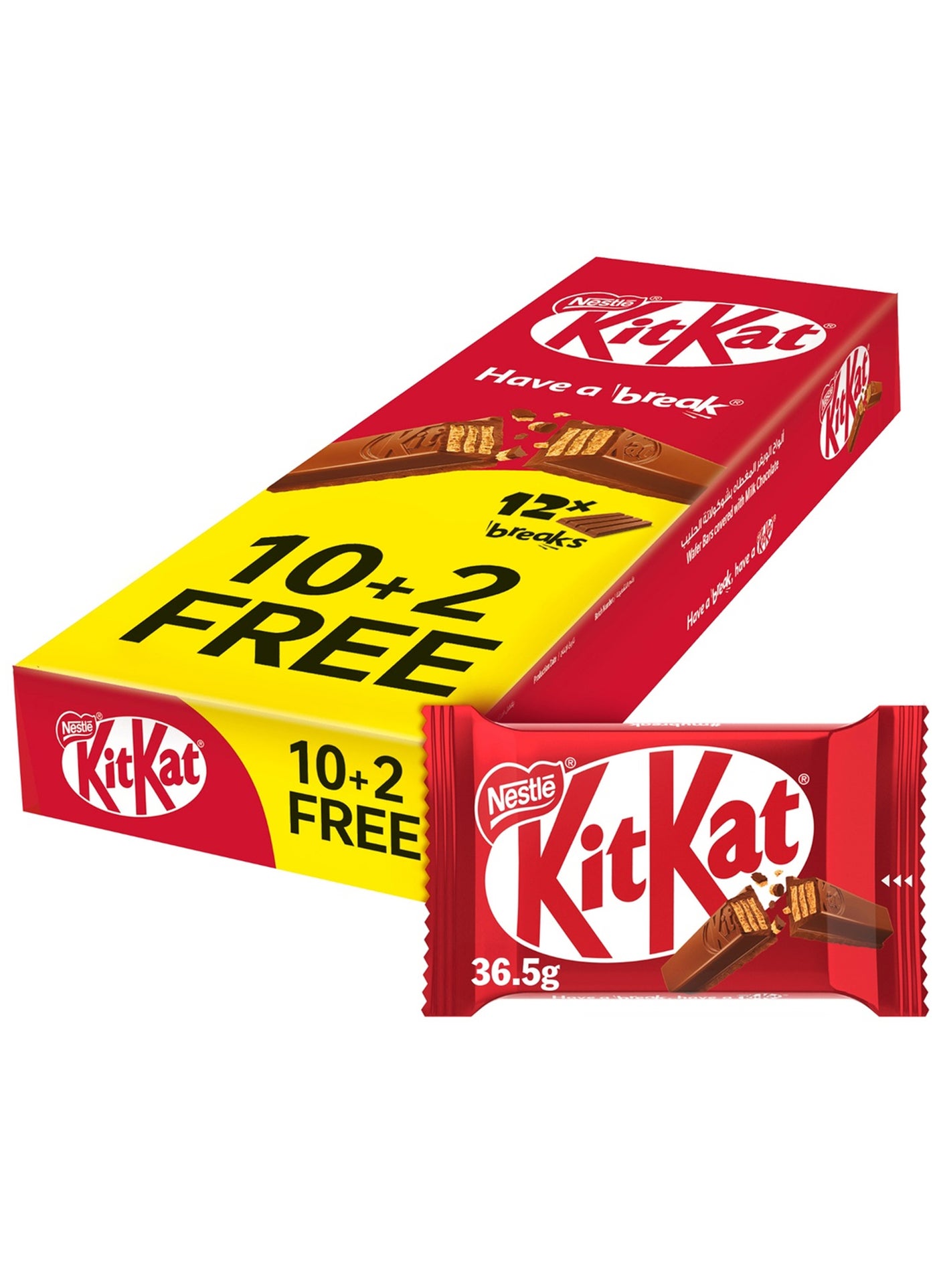 KitKat 4-Finger Chocolate Bars