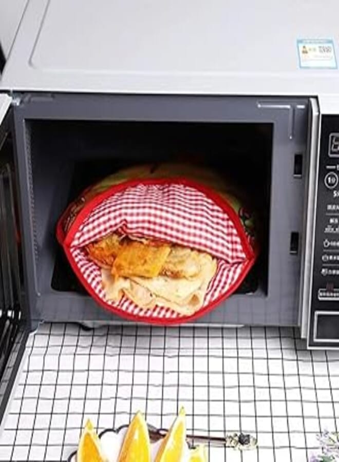 12inch Printed Tortilla Warmer Pouch Pancake Cloth Bag Insulated Portable Taco Burrito For Microwave Restaurant Kitchen Home