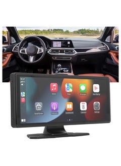 Wireless 10.26-Inch Car Stereo with Apple CarPlay, AHD 1080p Backup Camera, Voice Control, Touchscreen Display Car Radio, Multimedia Player, Navigation System for All Vehicles