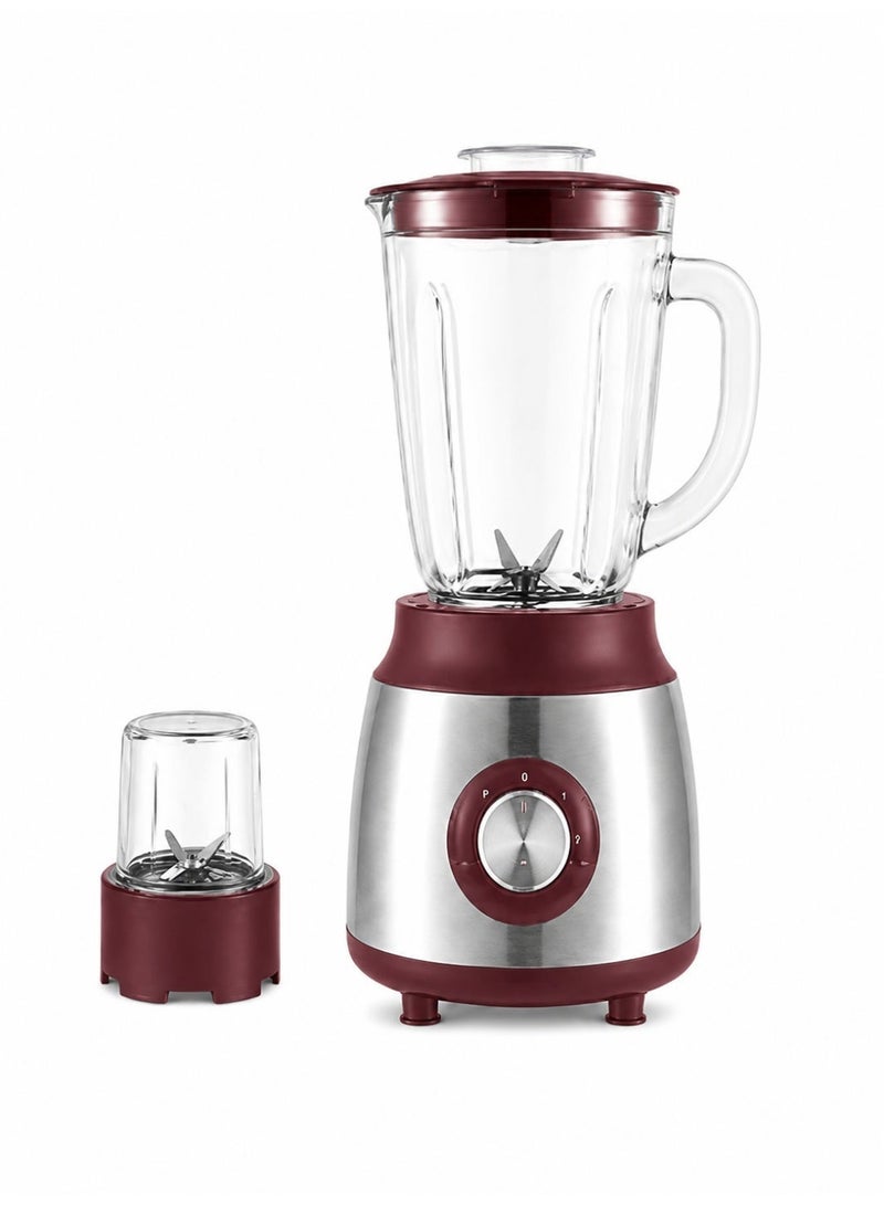 Seven Crest 2 in 1 Blender & Juicer 9200W High Power 1.5L Smoothie Maker with Grinder Stainless Steel Blades Multi Speed Kitchen Blender - Image 1