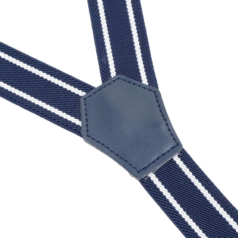 Action Ward Store Womens Suspenders – Y Back Style – 1" Width - Comfortably Adjustable Elastic Straps and Metal Clips - Image 2