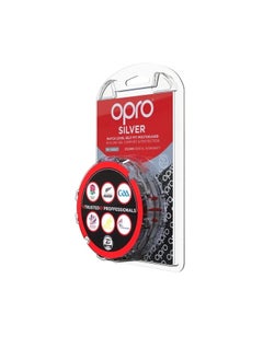 OPRO Self Fit Ufc Silver Red/Black  - Image 3